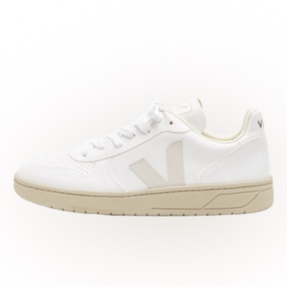 Veja Shoes - Veja V 10 All White Sneakers size 7